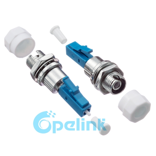 FC-LC Singlemode Female to Male Fiber Adapter Plug-in Fiber Optic Adaptor Hybird Mating Fiber Optic Adapter