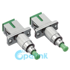 SC/APC-FC/APC Singlemode Female to Male Fiber Adapter Plug-in Fiber Optic Adaptor Hybird Mating Fiber Optic Adapter