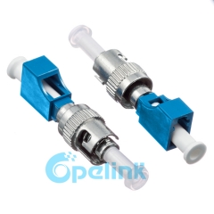 LC-ST Singlemode hembra a macho adaptador de fibra enchufe adaptador de fibra óptica de acoplamiento de hibird adaptador de fibra óptica