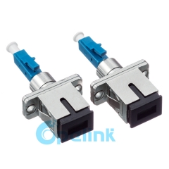 SC-LC Singlemode hembra a macho adaptador de fibra enchufe adaptador de fibra óptica de acoplamiento de hibird adaptador de fibra óptica