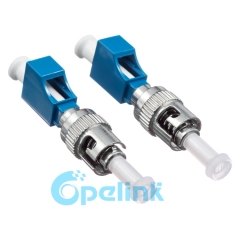LC-ST Singlemode hembra a macho adaptador de fibra enchufe adaptador de fibra óptica de acoplamiento de hibird adaptador de fibra óptica