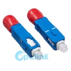 ST-SC Singlemode hembra a macho adaptador de fibra enchufe adaptador de fibra óptica de acoplamiento de hibird adaptador de fibra óptica