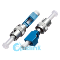 LC-ST Singlemode hembra a macho adaptador de fibra enchufe adaptador de fibra óptica de acoplamiento de hibird adaptador de fibra óptica