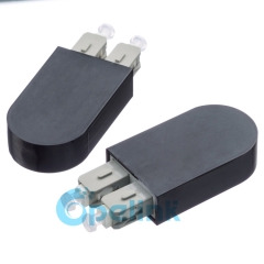 SC Duplex Multimode Fiber Loopback Module