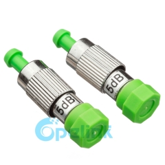 FC/APC-FC/APC Female to Male Fiber Optic Attenuator, Plug-in Fixed Optical Attenuator