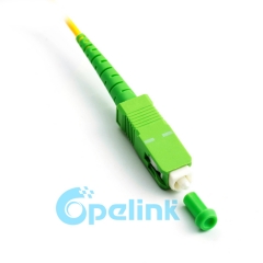 Atenuador de fibra óptica ajustable mecánico de fibra Singlemode SC/APC-SC/APC, atenuador óptico Variable en línea VOA