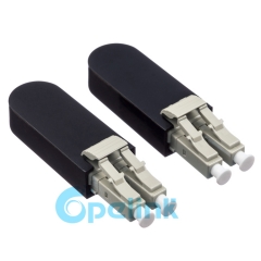 LC Duplex Multimode Fiber Optic Loopback Module