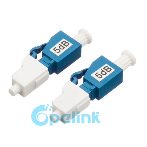 LC-LC Plug-in Fixed Optical Attenuator, Connector type Fiber Optic Attenuator