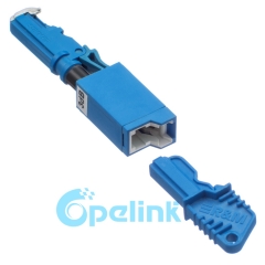 E2000-E2000 Plug-in atenuador óptico fijo, tipo de conector atenuador de fibra óptica