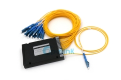 16+1CH Optical CWDM Mux/Demux Module , ABS Box , 2.0mm LC/PC
