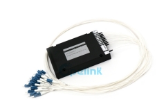 16CH Optical CWDM, ABS Box Mux / Demux CWDM Module , 0.9mm LC/PC