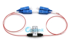 2X2 Fiber Optic Switch, SC/PC FSW Optical Switch For Fiber Test System