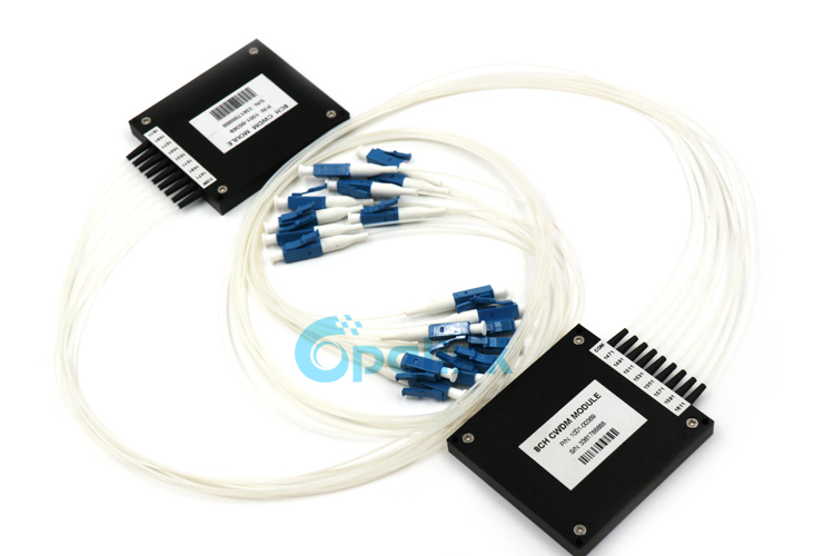 8CH MCWDM Module, LC/PC Metal Box Optical Mini CWDM