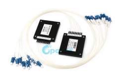 8CH MCWDM Module, 0.9mm LC/PC Metal Box Mux/Demux Optical Mini CWDM