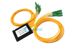 2X9 SC/APC пластик ABS коробка волоконно-оптический PLC сплиттер