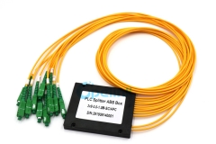 2X9 SC/APC пластик ABS коробка волоконно-оптический PLC сплиттер