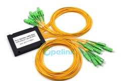 1X16 SC/APC пластик ABS коробка волоконно-оптический PLC сплиттер