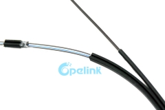 FTTH самоподдерживающийся волоконный кабель, рис. 8 многожильный стальной кабель, металлический силовой элемент, Gjyxch/GJYXFCH волоконно-оптический кабель черный LSZH/ПВХ оболочка