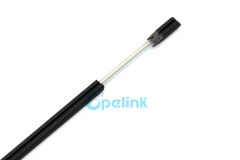 Cabo de fibra de gota ftth, arco-tipo frp membro de força gota cabo de fibra óptica gjxfh/gjxh