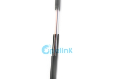 Cabo de fibra de gota ftth, arco-tipo frp membro de força gota cabo de fibra óptica gjxfh/gjxh