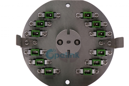 LC / APC Fiber optic Polishing Jig, Customized Fiber optic connector Polishing Fixture used in central polishing machine