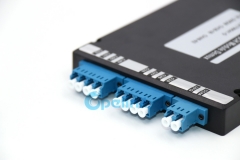 8CH Mux/Demux LGX Optical DWDM, Plastic ABS Box LC Adapter Plug-in DWDM Module with Upg