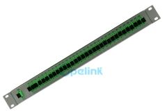 Rack de montagem de fibra óptica plc divisor