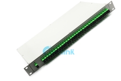 Rack de montagem de fibra óptica plc divisor
