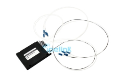 6CH оптический CWDM модуль, 0,9 мм LC/PC ABS коробка CWDM Mux / Demux модуль с экспресс-портом