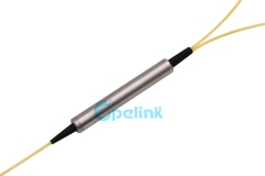 3 Port Optical Fwdm, LC/PC Steel Tube Filter Type WDM, 1310 / 1550 / 1490nm Wavelength