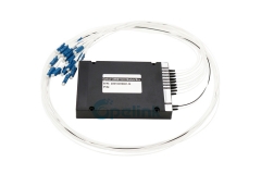 16+1CH CWDM Mux / Demux Module , 0.9mm LC/PC ABS BOX Optical CWDM Module with Express port