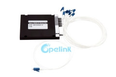 6CH оптический DWDM модуль, 0,9 мм LC/PC ABS коробка CWDM Mux / Demux модуль с экспресс-портом