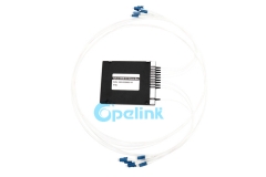 8+1CH Optical DWDM Module, 0.9mm LC/PC ABS BOX DWDM Mux / Demux Module with Express port