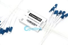 16CH Optical CCWDM Module, 0.9mm LC/PC Metal BOX CCWDM Mux / Demux Module With EXP Port