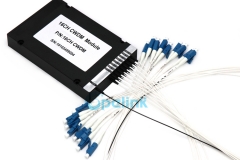 16CH Optical CWDM , 0.9mm LC/PC ABS Box Mux/Demux CWDM Module
