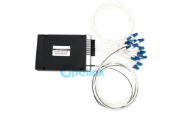 16+1CH 100G DWDM Mux / Demux Module , 0.9mm LC/PC ABS BOX Optical DWDM Module