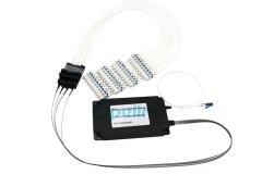 40CH 100G AAWG Module , Guassian AAWG , Flat-top Athermal AWG Standard Metal Box For DWDM Networks