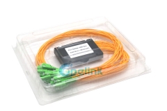 2X24 волоконный сплиттер, 2,0 мм SC/APC волоконно-оптический сплиттер PLC, пакет ABS BOX