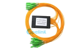 2X24 волоконный сплиттер, 2,0 мм SC/APC волоконно-оптический сплиттер PLC, пакет ABS BOX