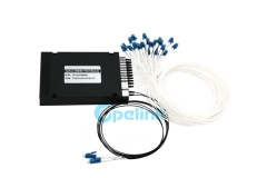 9CH DWDM Module , 0.9mm LC/PC ABS BOX Mux & Demux Optical DWDM with Express port