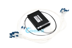 9CH DWDM Module , 0.9mm LC/PC ABS BOX Mux & Demux Optical DWDM with Express port