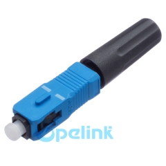 Conector SC / PC Fiber Fast, Conector econômico instalável em campo, Conector FTTH Fast Assembly Fácil de operar