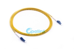 LC-LC Fiber Jumper, 2.0mm SM Simplex 9/125 Fiber Optic Patchcord