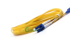 Cable de conexión de fibra óptica SC a LC SM, cable de conexión de fibra dúplex 9/125 de 2,0 mm