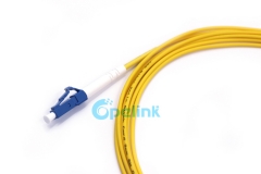LC-LC Fiber Jumper, 2.0mm SM Simplex 9/125 Fiber Optic Patchcord