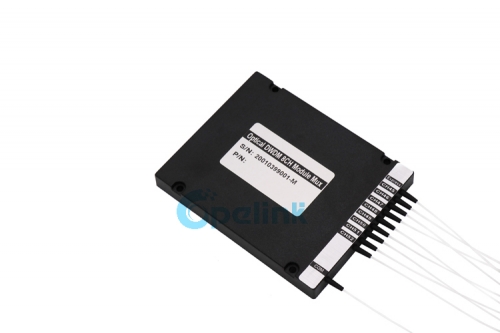8CH Mux / Demux DWDM Module, Compact  Design Optical DWDM component with ABS BOX package