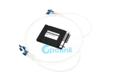 Módulo 8CH Mux / Demux DWDM, componente DWDM óptico de design compacto com pacote ABS BOX