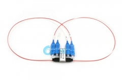 2X2 Optical Switch, Fast Switching Speed Mechanical Fiber Optic Switch OSW, Singlemode SC/UPC