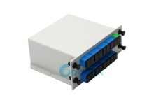 Divisor de fibra ótica tipo caixa 1X16 LGX, divisor de fibra ótica de cassete padrão, modo único SC / UPC