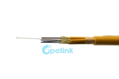 Cabo de fibra ótica Breakout, cabeamento interno monomodo, Cabo de fibra ótica GJBFJV Cabo ótico multifibra GJBFJV